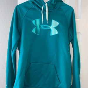 Under armour teal hoodie